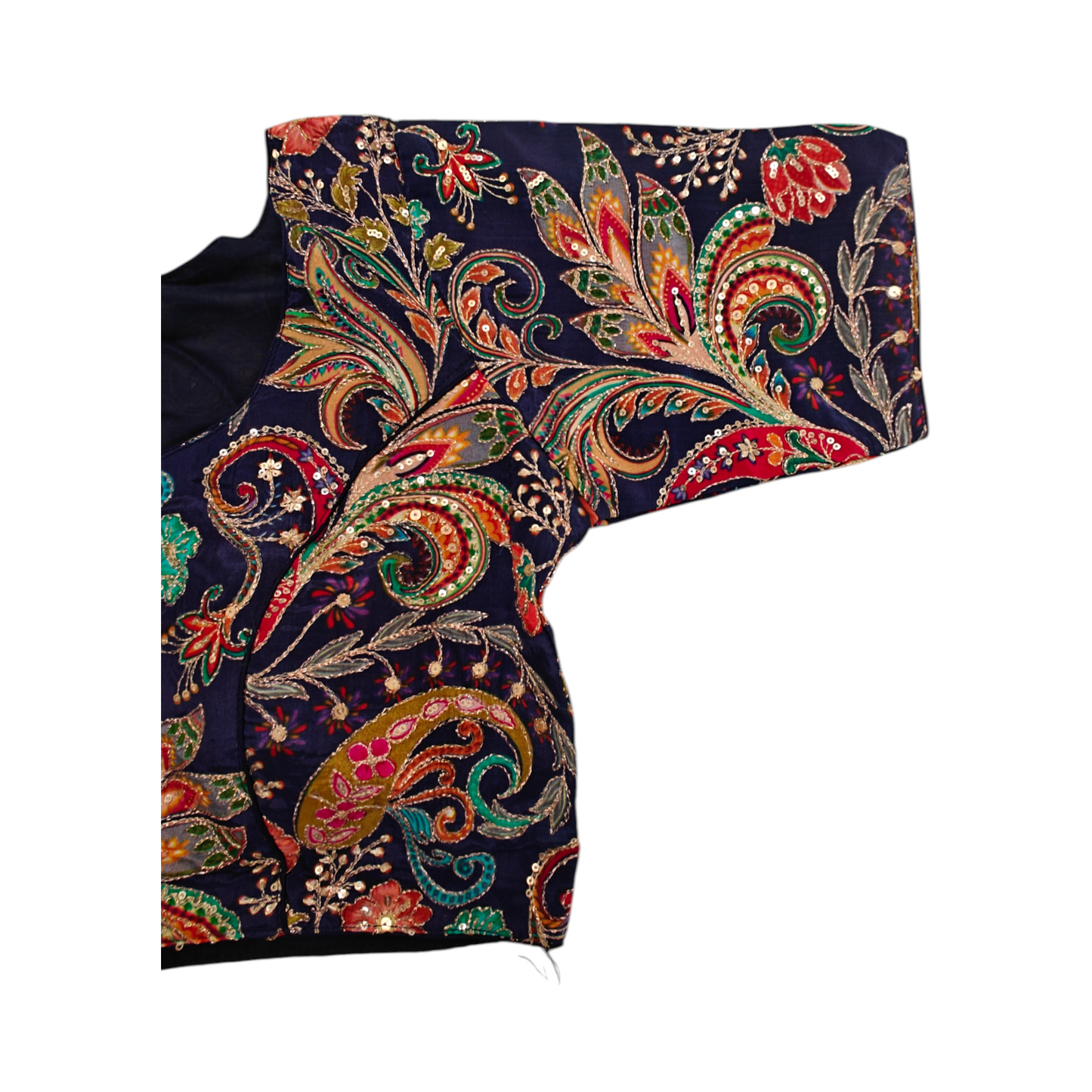 Black Silk Blouse