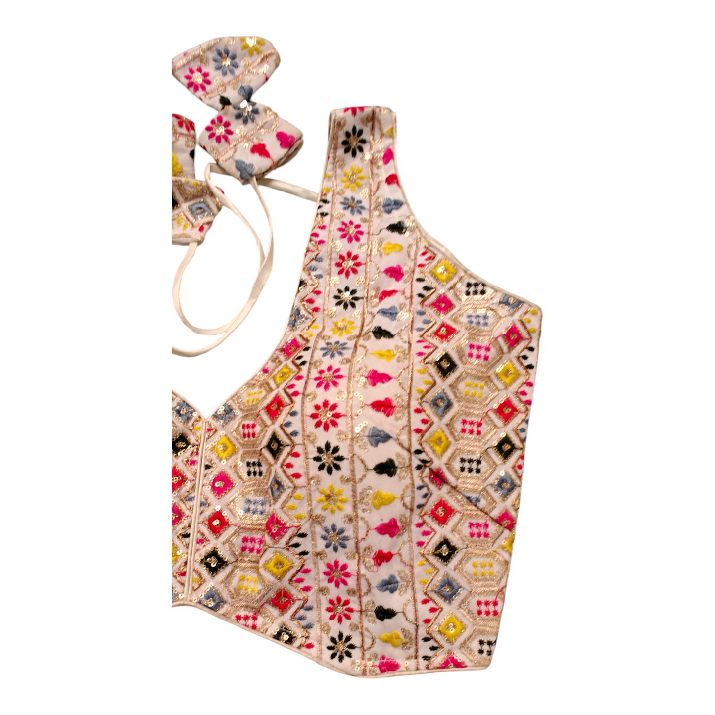 White Designer Blouse