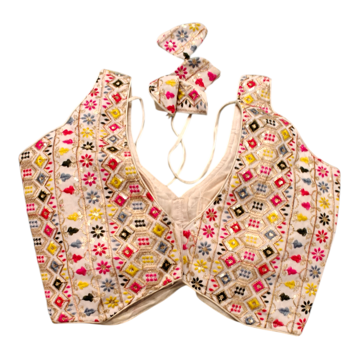 White Designer Blouse
