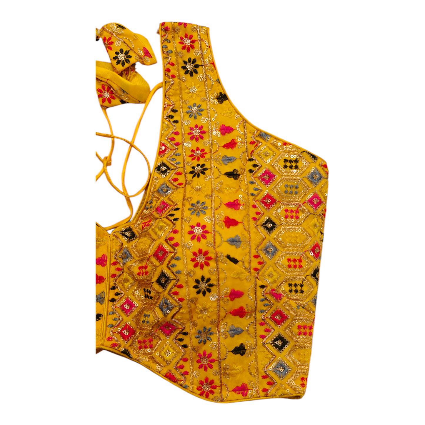 Yellow Designer Blouse