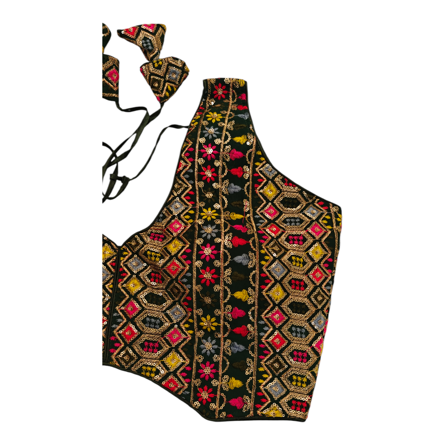 Green Designer Blouse