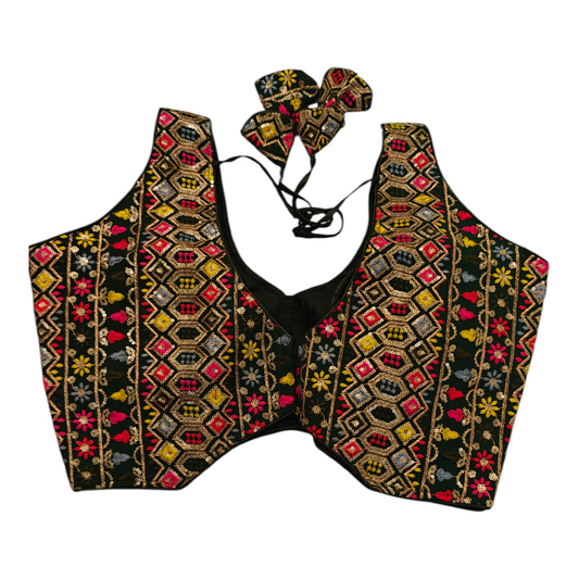 Black Designer Blouse