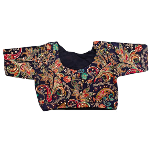 Black Silk Blouse