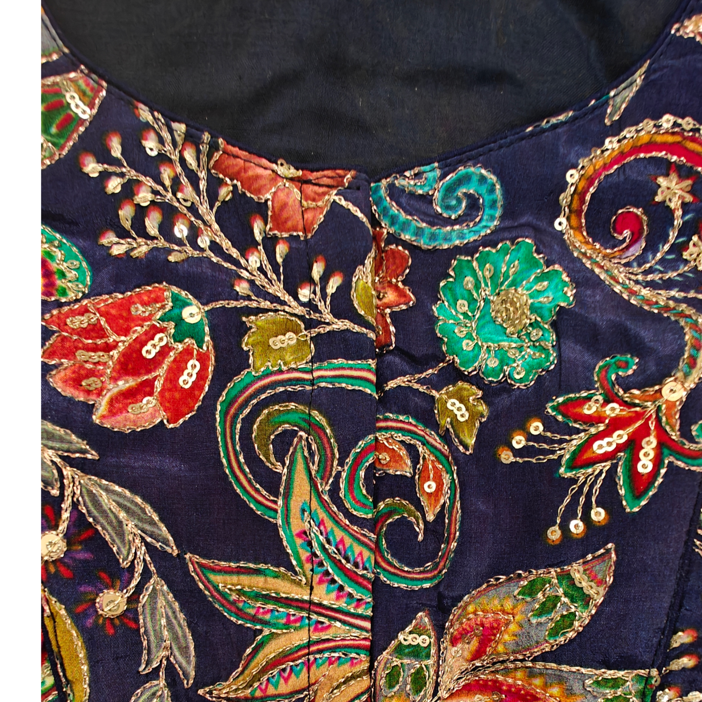 Black Silk Blouse