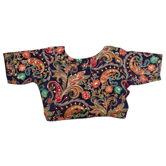 Black Silk Blouse