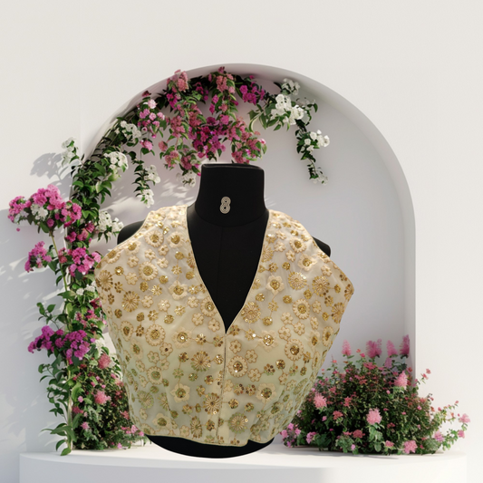 Off white designer blouse