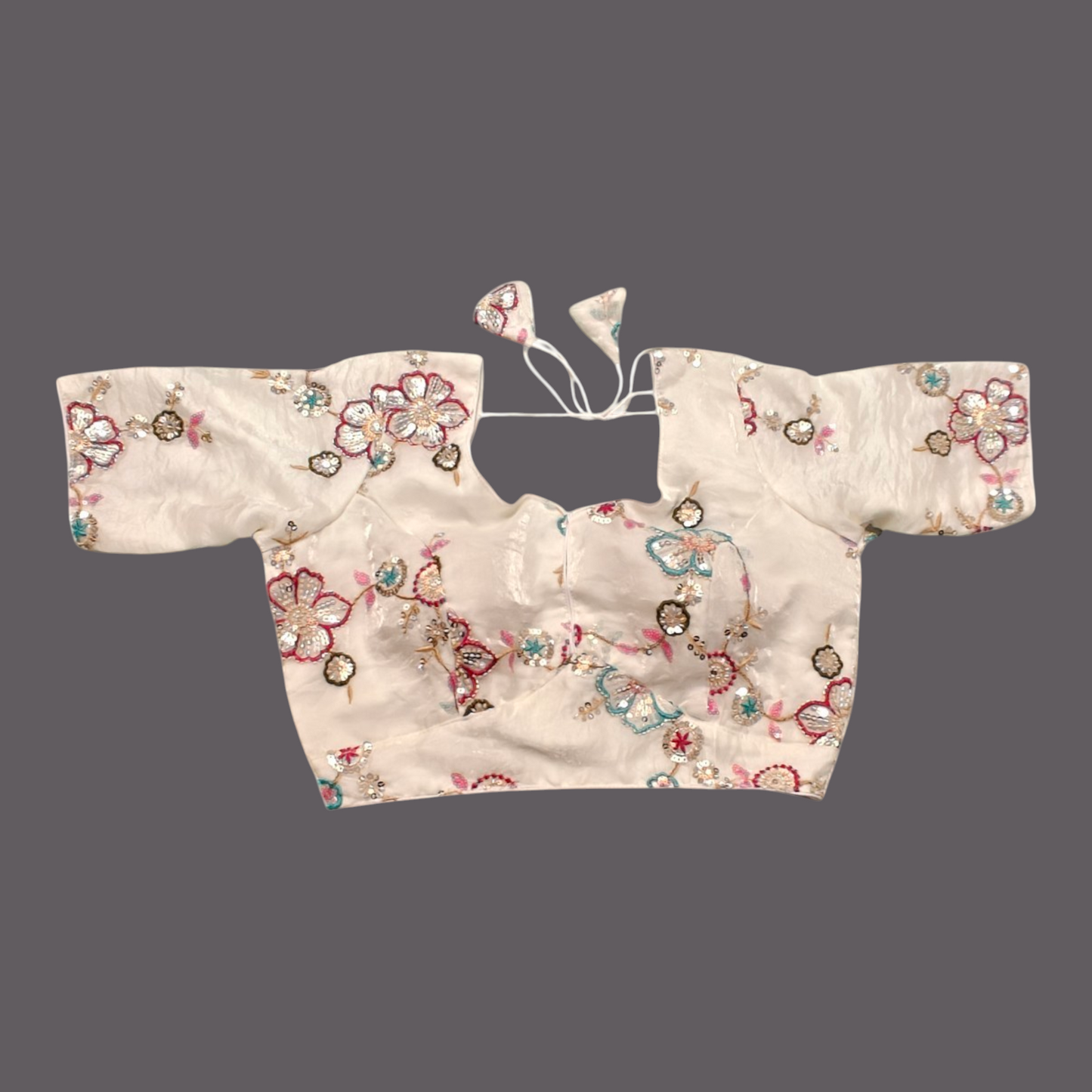 White Chiffon Blouse (Copy)