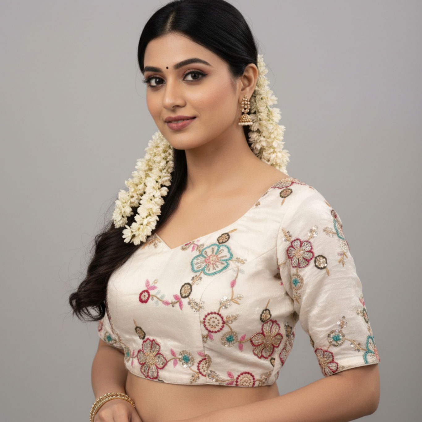 White Chiffon Blouse (Copy)